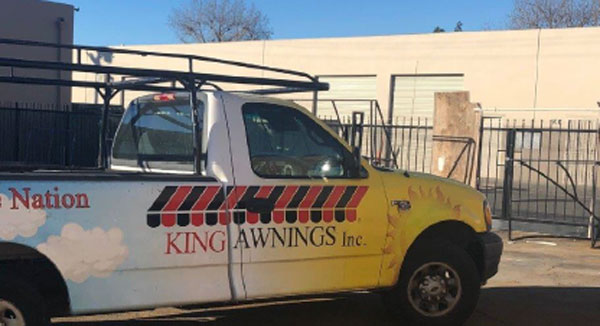 King Awnings - Company Truck